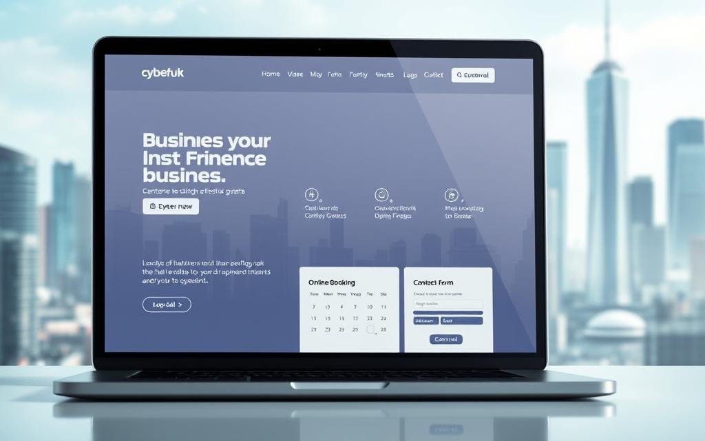business website features