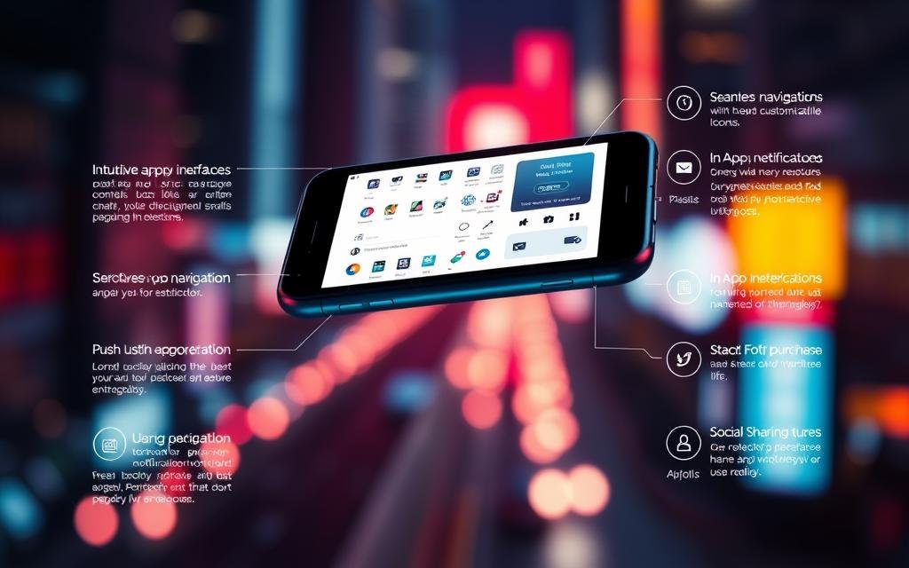 mobile app features