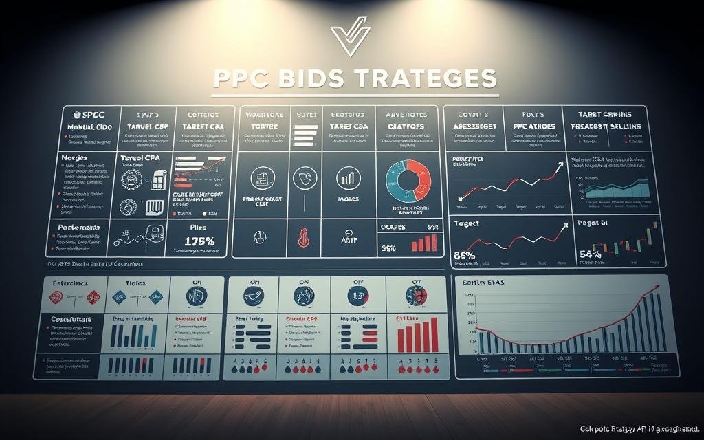 ppc advertising techniques bid strategy chart
