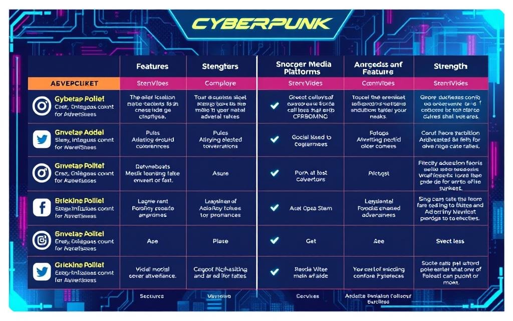 social media advertising platforms comparison