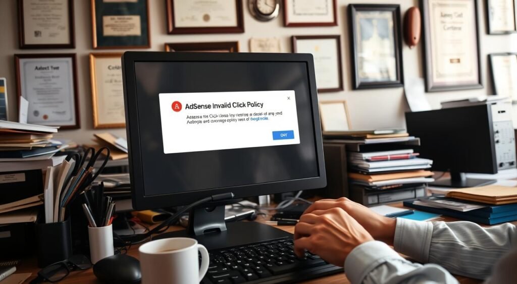 AdSense Invalid Click Policy