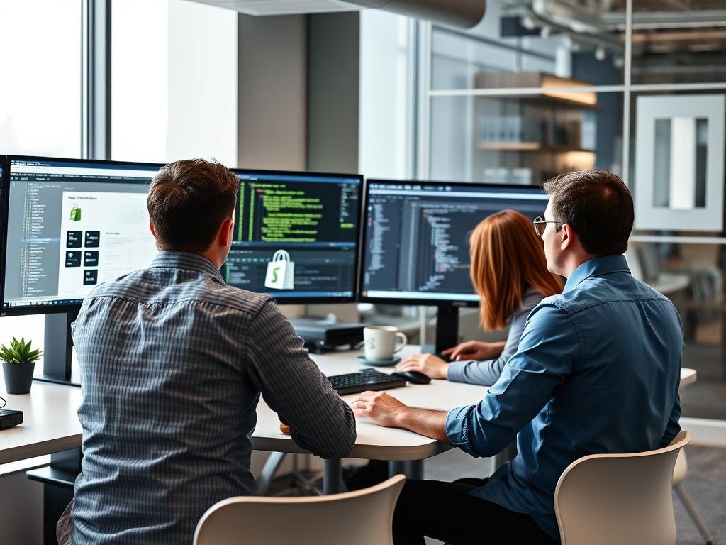 CodersIT Org Shopify development team at work CodersIT Org Shopify development team at work