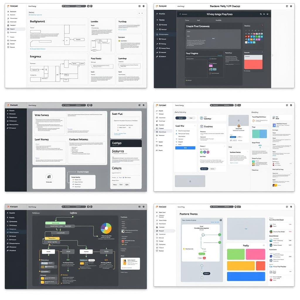 Custom UI/UX design process Custom UI/UX design process