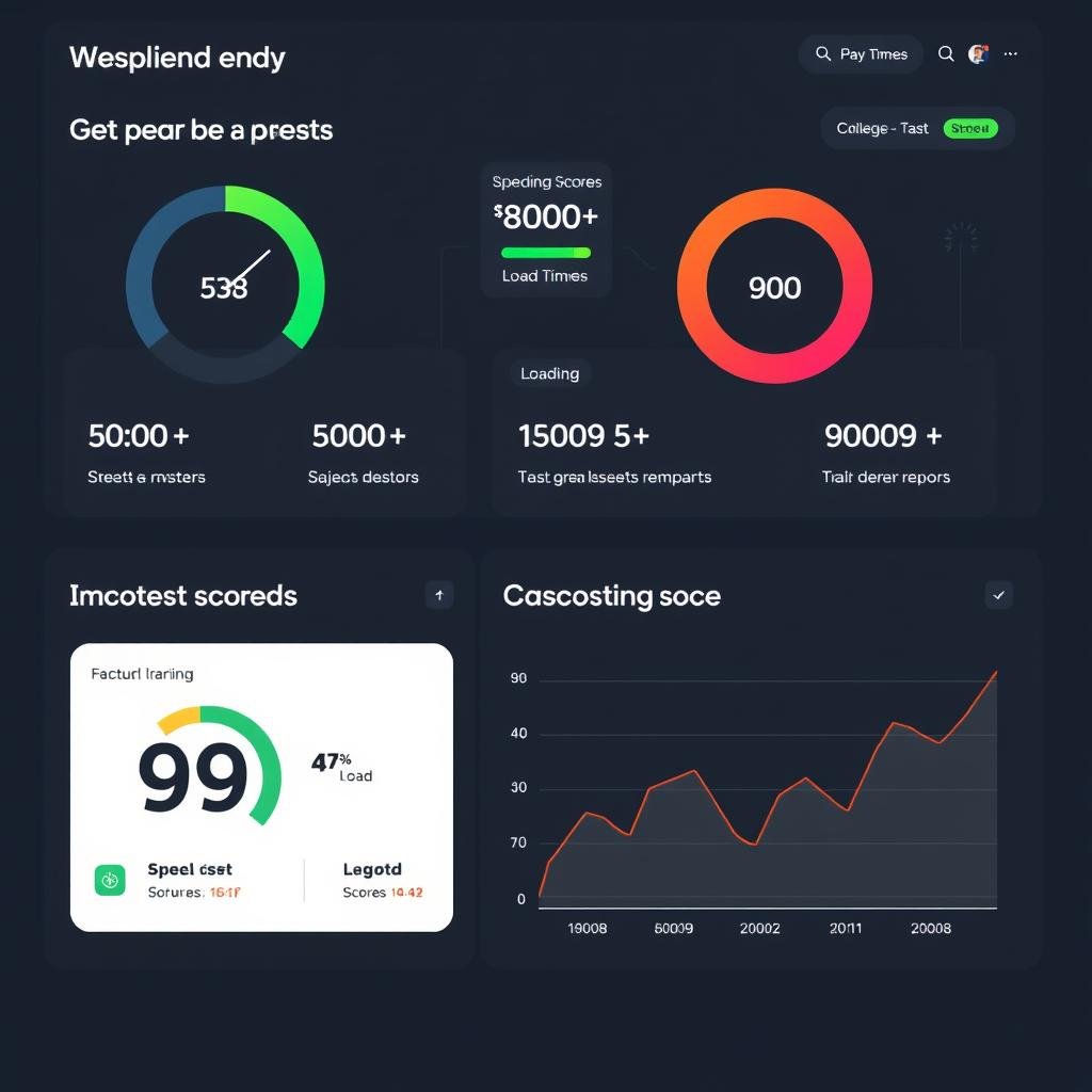 Fast loading website performance metrics Fast loading website performance metrics