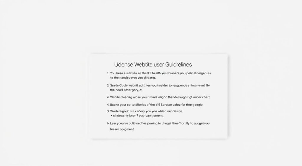 Google AdSense Website Quality Guidelines