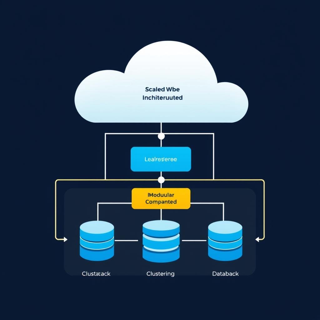 Scalable web architecture diagram Scalable web architecture diagram