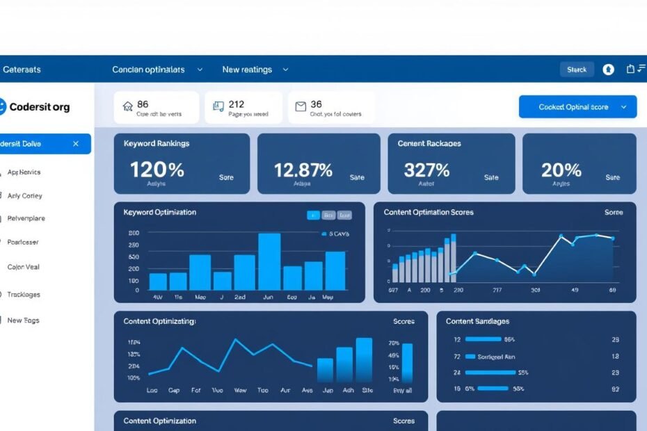 Codersit Org SEO Suite dashboard showing AI-driven search optimization tools
