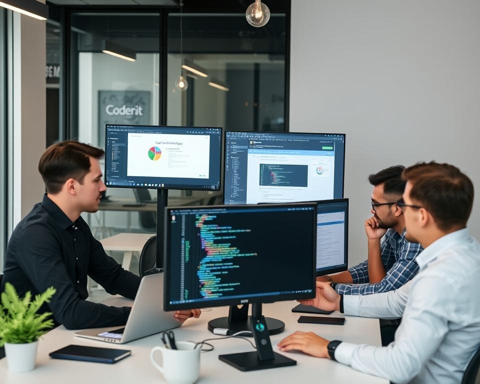 Codersit Org development team working on custom e-commerce solution
