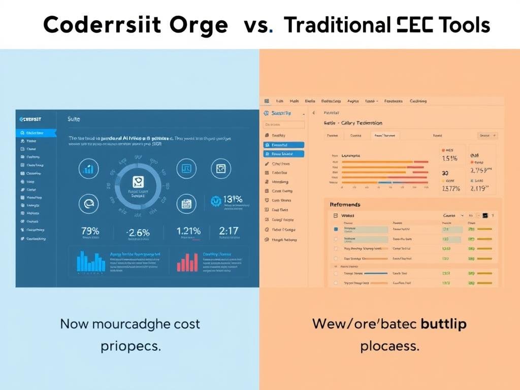 Comparison of Codersit Org SEO Suite vs traditional SEO tools Comparison of Codersit Org SEO Suite vs traditional SEO tools