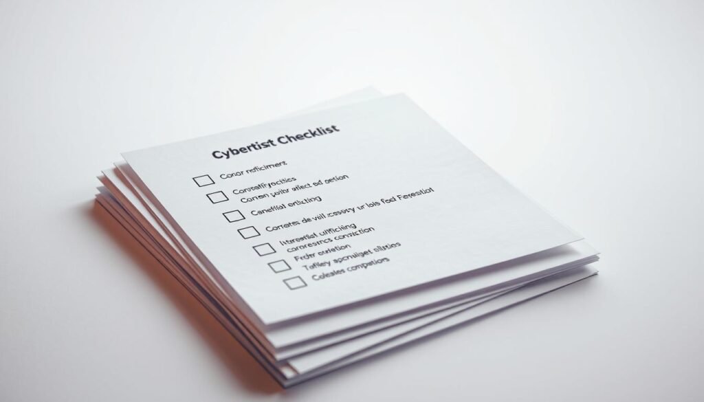 cpm checklist